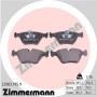 23183.195.9 ZIMMERMANN Комплект гальмівних колодок дисковий гальм