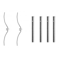 1 987 474 140 BOSCH Комплектуючі колодки дискового гальма