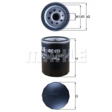 OC 615 MAHLE Масляний фільтр