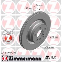 450.5205.20 ZIMMERMANN Гальмівний диск