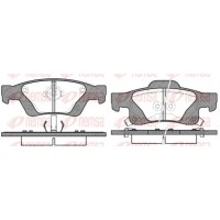 1446.02 REMSA КомплеК т гальмівних колодок, дискове гальмо