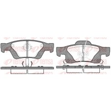 1446.02 REMSA КомплеК т гальмівних колодок, дискове гальмо