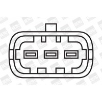 ZS297 BorgWarner (BERU) Котушка запалювання