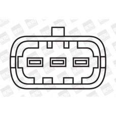 ZS297 BorgWarner (BERU) Котушка запалювання