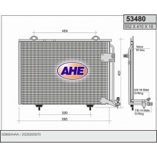 53480 AHE Конденсатор кондиціонера