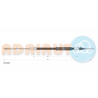 55.0242 ADRIAUTO Тросик, cтояночный тормоз