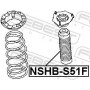NSHBS51F FEBEST Захисний ковпак пиловик амортизатора