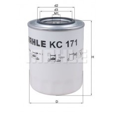 KC 171 MAHLE Паливний фільтр