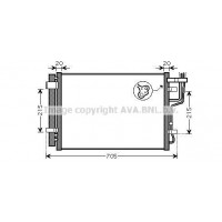 HY5183D AVA QUALITY COOLING Конденсатор кондиціонера