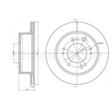 800-1344C CIFAM Гальмівний диск