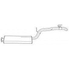 76602 SIGAM Глушник вихлопних газів кінцевий