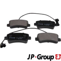 1263701810 JP GROUP Комплект гальмівних колодок дисковий гальм