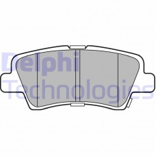 LP3309 DELPHI Комплект гальмівних колодок дисковий гальм