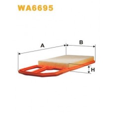 WA6695 WIX FILTERS Повітряний фільтр