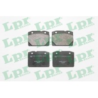 05P127 LPR Комплект гальмівних колодок дисковий гальм