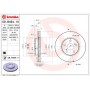 09.B494.11 BREMBO Гальмівний диск