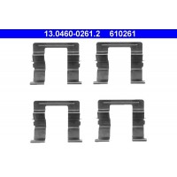 13.0460-0261.2 ATE Комплектуючі колодки дискового гальма