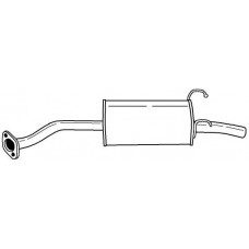 23656 SIGAM Глушник вихлопних газів кінцевий