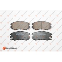 1617263680 EUROREPAR Комплект гальмівних колодок дисковий гальм