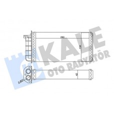 346340 KALE OTO RADYATÖR Теплообмінник обігрів салону