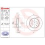 08.B310.10 BREMBO Гальмівний диск