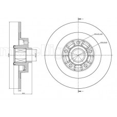 800-980 CIFAM Гальмівний диск