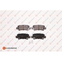 1617269480 EUROREPAR Комплект гальмівних колодок дисковий гальм
