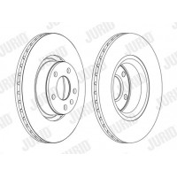 562271JC-1 JURID Гальмівний диск