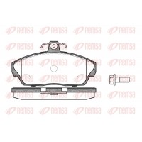 0337.10 REMSA Комплект гальмівних колодок дисковий гальм