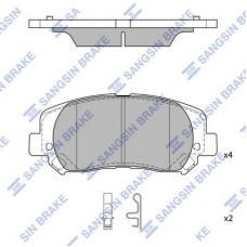 SP4020 Hi-Q Комплект гальмівних колодок дисковий гальм SP4020 Hi-Q Комплект гальмівних колодок дисковий гальм