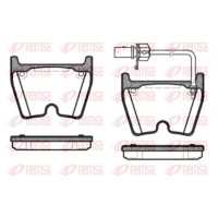 0896.01 REMSA Комплект гальмівних колодок дисковий гальм