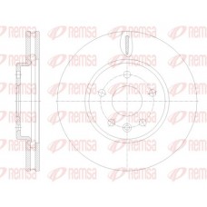 61793.10 REMSA Гальмівний диск