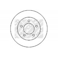 15984 MAPCO Гальмівний диск