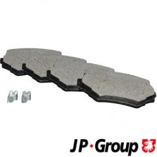 4763600410 JP GROUP Комплект гальмівних колодок дисковий гальм