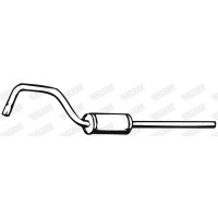 02244 WALKER Глушник вихлопних газів кінцевий