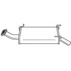 38624 SIGAM Глушник вихлопних газів кінцевий