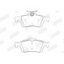 573186D JURID Комплект гальмівних колодок дисковий гальм