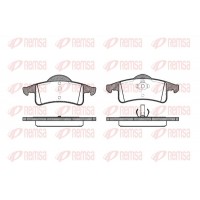 0758.00 REMSA Комплект гальмівних колодок дисковий гальм