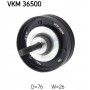 VKM 36500 SKF Паразитный / ведущий ролик, Поліклиновий ремінь