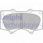LP1782 DELPHI КомплеК т гальмівних колодок, дискове гальмо