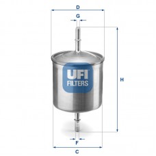 31.846.00 UFI Паливний фільтр