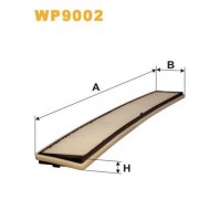 WP9002 WIX FILTERS Фільтр повітря у внутрішньому просторі