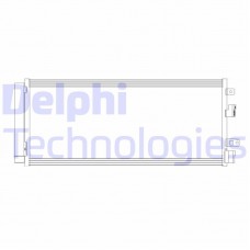 CF20381 DELPHI Конденсатор кондиціонера