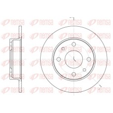 6110.00 REMSA Гальмівний диск