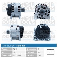 5515070 MEAT & DORIA Генератор