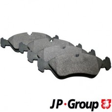 1263600910 JP GROUP Комплект гальмівних колодок дисковий гальм