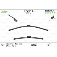 577914 VALEO Щітка склоочисника
