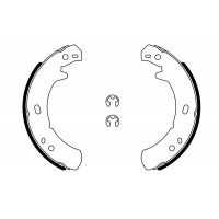 0 986 487 914 BOSCH Комплект гальмівних колодок, стояночная тормозная система