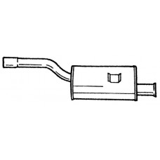 30613 SIGAM Глушник вихлопних газів кінцевий