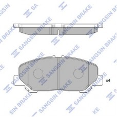 SP2183 Hi-Q Комплект гальмівних колодок дисковий гальм